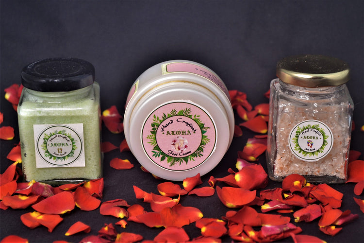 Foot Care kit ( F.soak, F.scrub & F.cream)