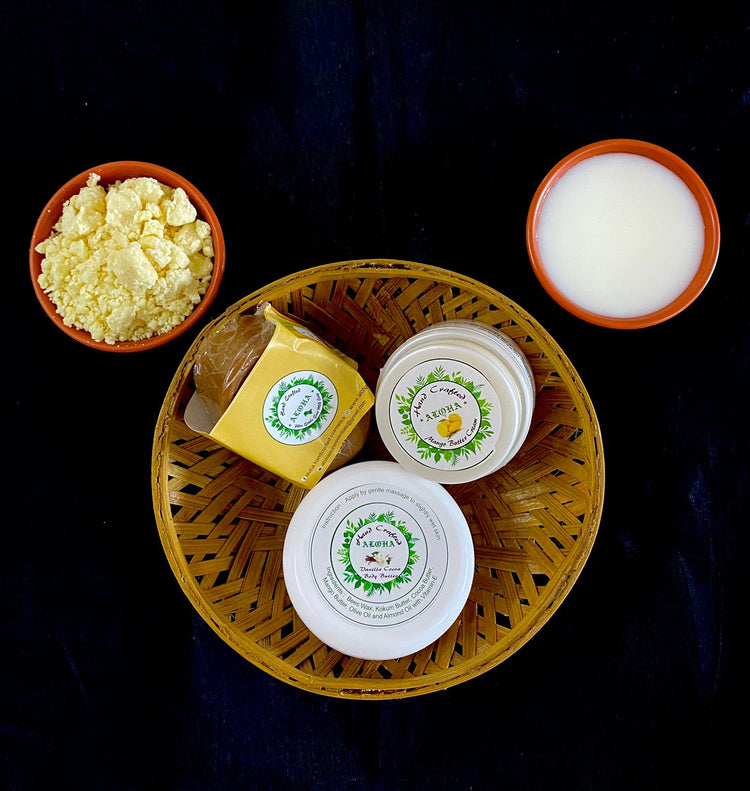 Dry skin care hamper
