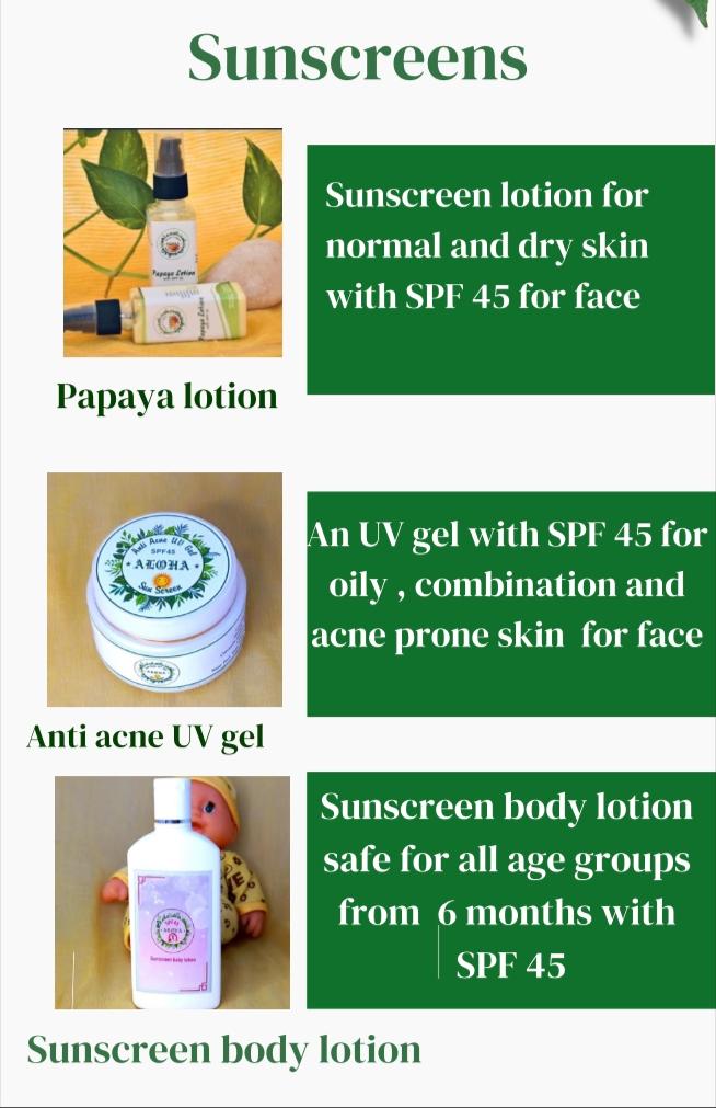 Sunscreens