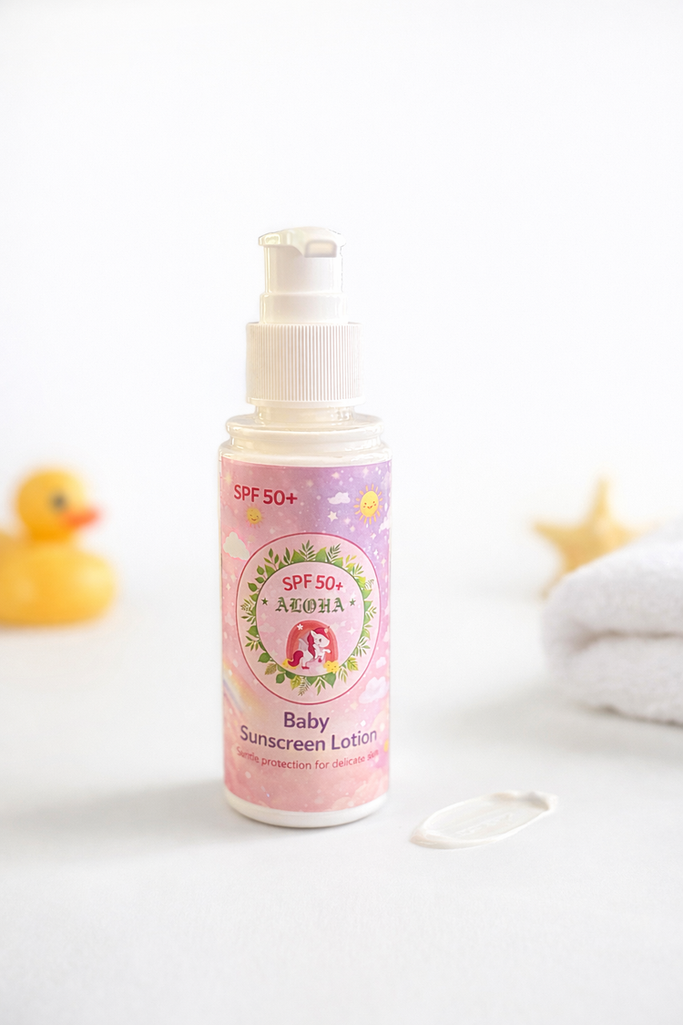 Sunscreen baby lotion with spf 50 /100 gm