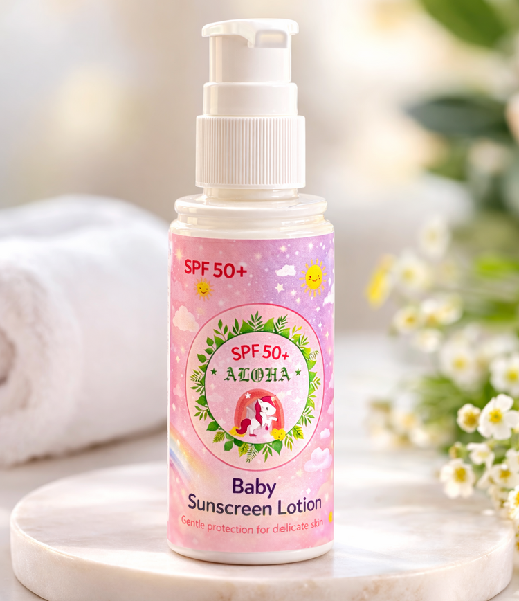 Sunscreen baby lotion with spf 50 /100 gm