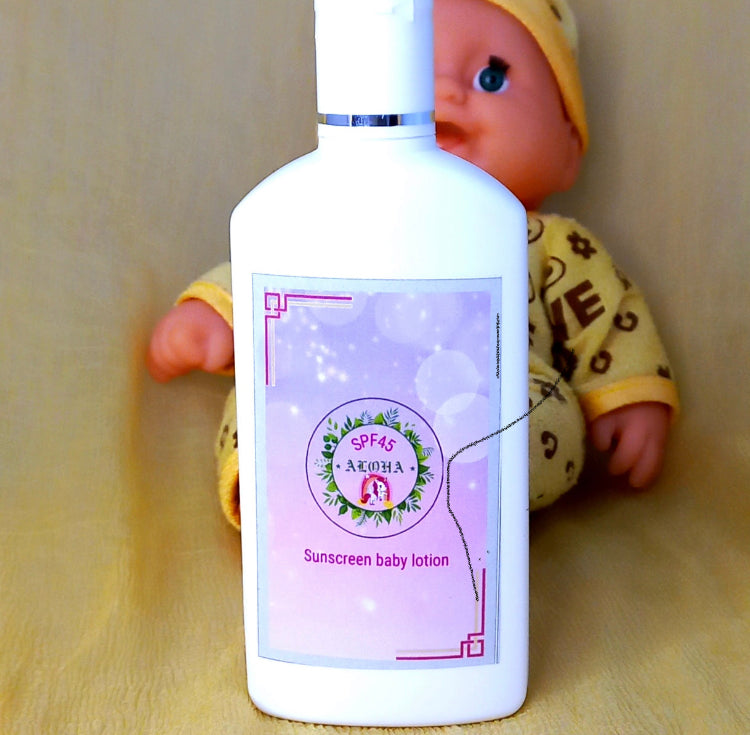 Sunscreen baby lotion with spf 45 /100 gm